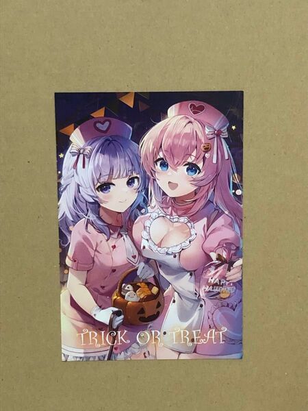 特典(本) ようこそ実力至上主義の教室へ イラストカード 新品 ハロウィン 1点