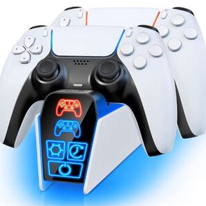 「2024年新登場」Fenolical PS5 コントローラー 充電スタンド