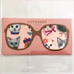 クリーニングクロス ラブラリープリティーキャッツ ラブラリー メガネ拭き フェイラークリーニングクロス