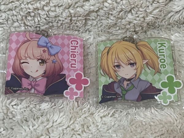 プリンセスコネクト!Re:Dive チエル&クロエアクリルキーホルダー 聖テレサ女学院セット