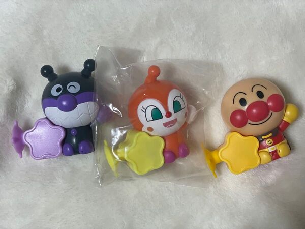 アンパンマン バイキンマン ドキンちゃん ピタピタくっつくマスコット(窓などにくっ付きます!)