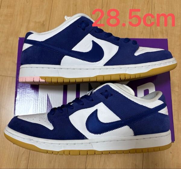 Nike SB Dunk Low "Los Angeles Dodgers/Deep Royal Blue" 28.5cm