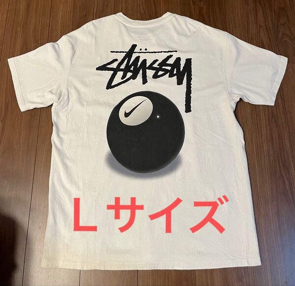 Stussy × Nike SS 8 Ball T-Shirt "White" Lサイズ 白