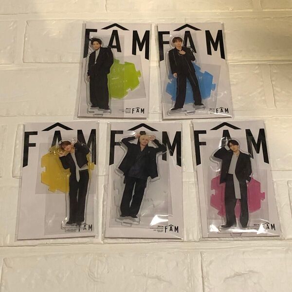 新品未開封 timelesz アクリルスタンド アクスタ 5体 FAM グッズ