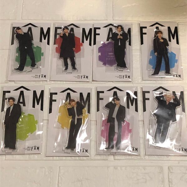 新品未開封 timelesz アクリルスタンド アクスタ 8体 FAM グッズ
