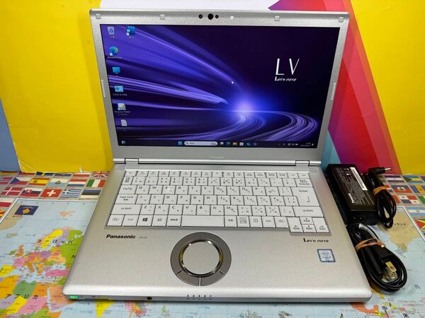 JC05128 美品 パナソニック レッツノート CF-LV8 Office2024 14型