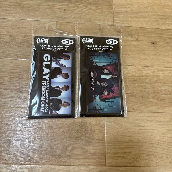 【新品】GLAY 30th Anniversary GIGO限定 チケットデザインチャーム