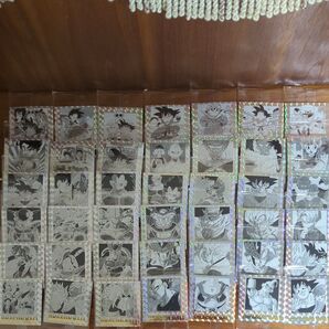 ドラゴンボール40周年記念 シールウエハース 42種フルコンププリートセット