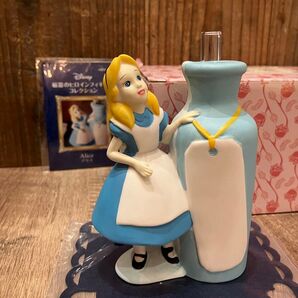 不思議の国のアリス 磁器のヒロインフィギュアコレクション 花瓶 ディズニー Disney Alice in Wonderland
