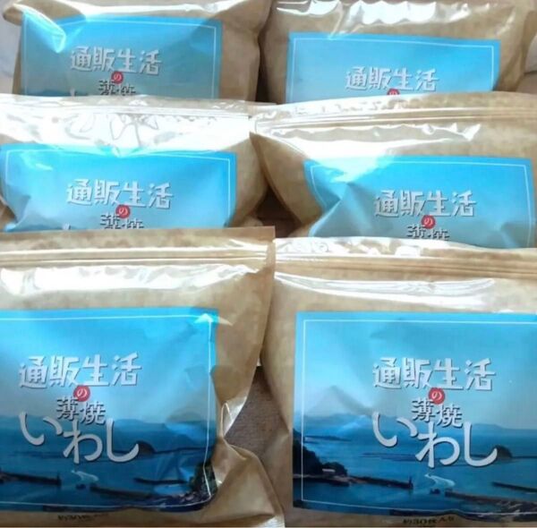 薄焼いわし プレーン味 30枚入り×6袋
