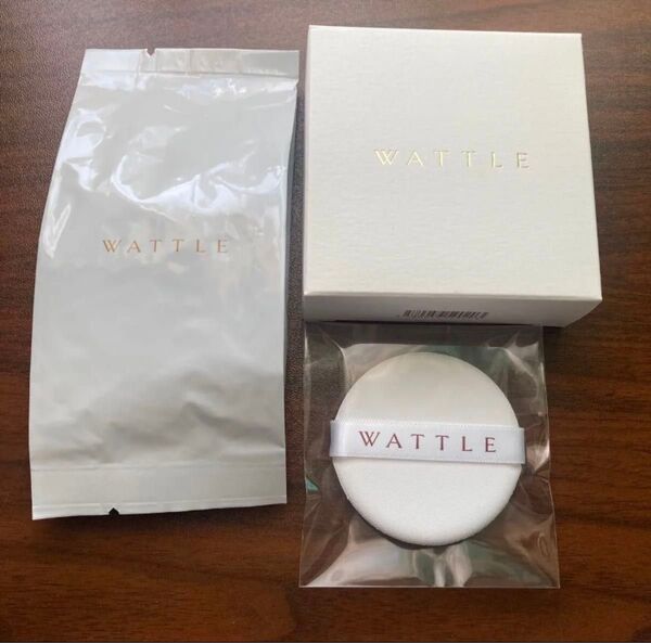WATTLE ワトルクッションファンデーション02 ライトベージュ spf50/pa+++