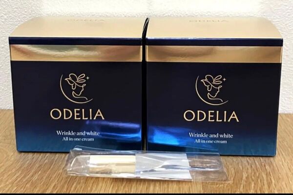 ODELIA リンクル&ホワイト オールインワンクリーム 50g(医薬部外品)×2