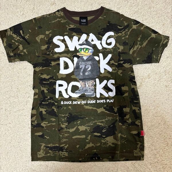B/ONE/SOUL ビーワンソウル ユニセックス 迷彩Tシャツ オーバーサイズ M Tシャツ