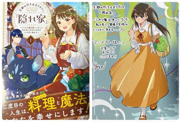 王都の行き止まりカフェ『隠れ家』 ~うっかり魔法使いになった私の店に筆頭文官様がくつろぎに来ます~ 1