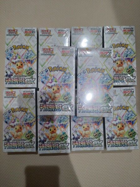 ポケモンカード テラスタルフェスex 10ボックス シュリンク付き