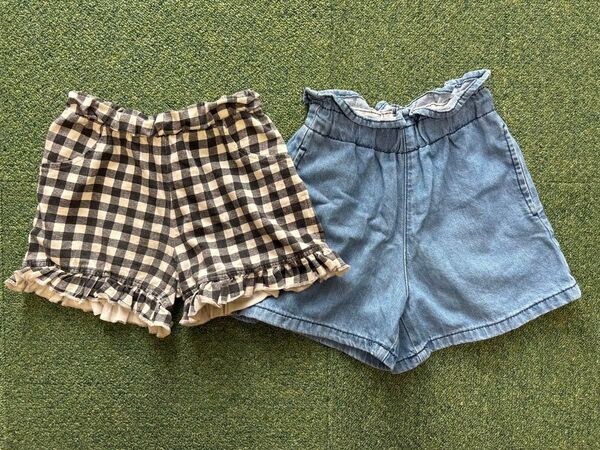 GU シューラルー ショートパンツ 2点セット 110サイズ