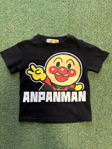 アンパンマン バイキンマン Tシャツ 黒80サイズ