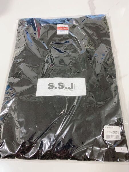 志尊淳 SSJロゴTシャツ 黒XL