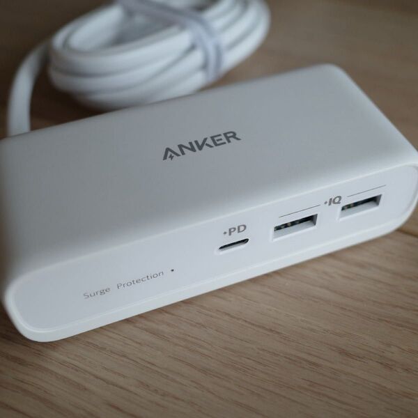 Anker 521 Power Strip(USB充電器 USBタップ コンセント USB-C USB-A 電源コード 1.5m)