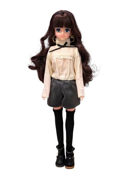 リカちゃんキャッスル 月間ドールドレスコレクション リトルファクトリーオリジナル アウトフィット27cmドール服 ジェニーフレンド