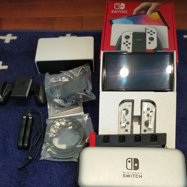 有機ELモデル ホワイト Nintendo Switch 任天堂 ニンテンドースイッチ スイッチ オマケあり!