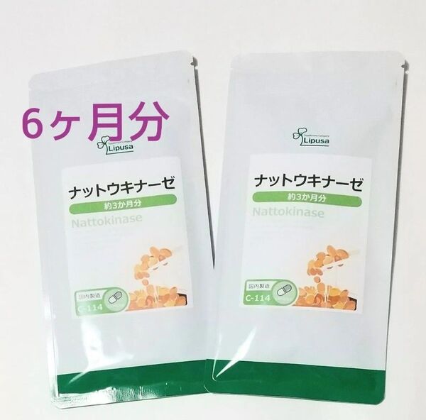 リプサ ナットウキナーゼ 2袋 サプリメント