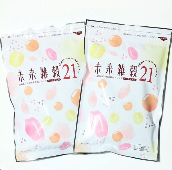 未来雑穀21+マンナン 400g 2袋 雑穀米