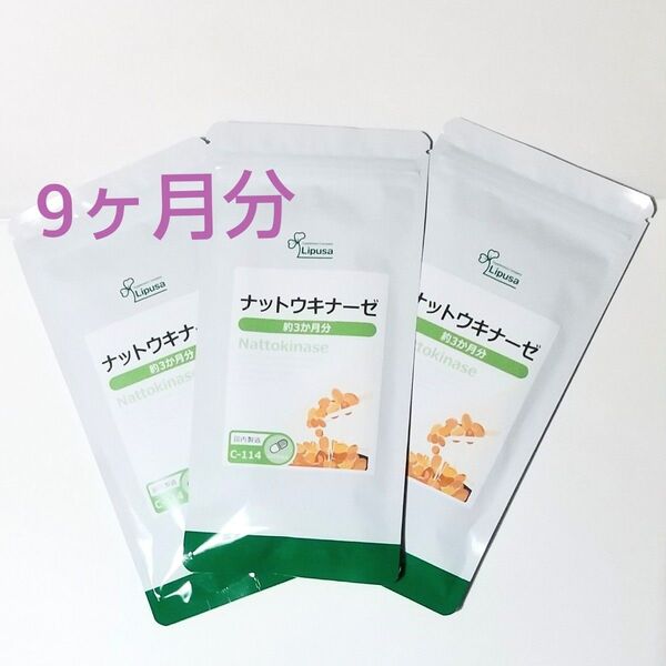 リプサ ナットウキナーゼ 3袋 サプリメント