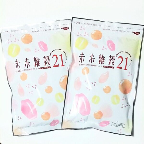 未来雑穀21+マンナン 400g 2袋 雑穀米