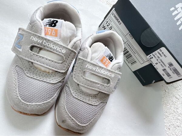 New Balance 996 ベビーシューズ 12.0cm グレー