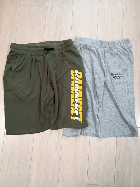 キッズ ハーフパンツ 160 150 2枚セット まとめ売り