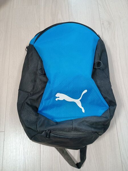 プーマ リュックサック ボール収納 サッカー ブルー ブラック puma キッズ