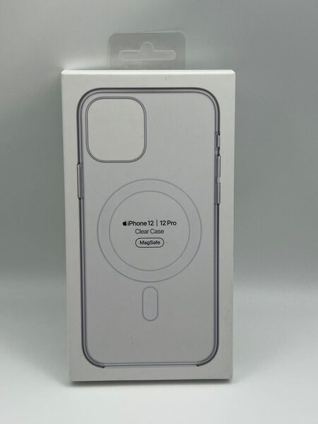 (Q18)純正品APPLE iphone 12/12pro 用クリアケース アップル