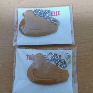豊島屋 鳩三郎 ストラップ 豊島屋 本店限定 鎌倉限定 鳩サブレー キーホルダー 2個セット 未開封未使用 ハト