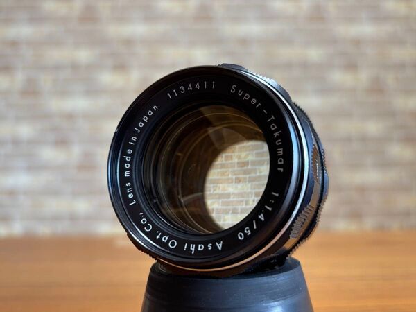 Super Takumar 50mm F1.4 前期型 8枚玉 かなり美品