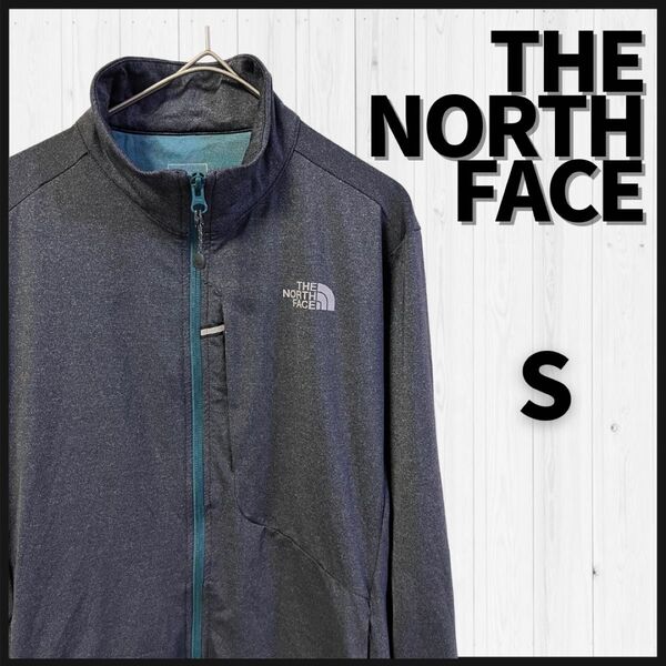 THE NORTH FACE トレーニングウェア S 長袖 ジャケット メンズ アウトドア フルジップ