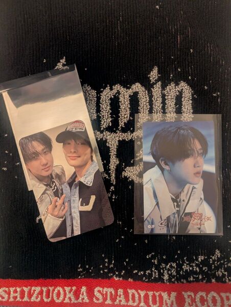 StrayKids エコパ FC特典 ユニットトレカ チャンビン アイエン FCくじ ステッカー