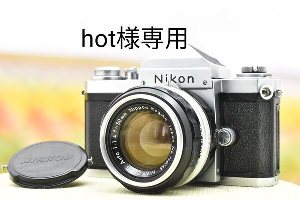 【整備済】ニコン Nikon F アイレベル 富士山マーク + 50mm F1.4