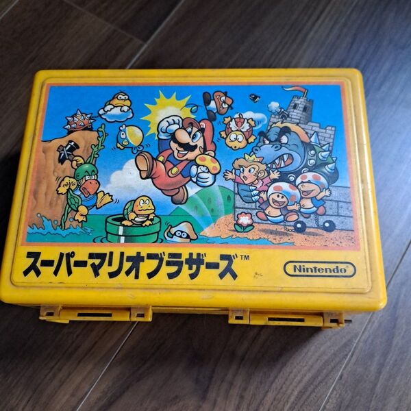 スーパーマリオブラザーズ ゲームソフトケース レトロゲーム Nintendo