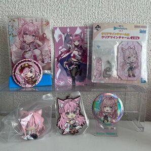 ホロライブ 博衣こより グッズ まとめ売り ラバーストラップ ブロマイド缶バッジ