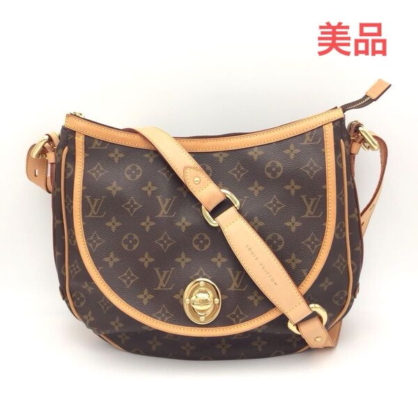 LOUIS VUITTON ルイヴィトン モノグラム ショルダーバッグ トゥラムGM M40075 美品