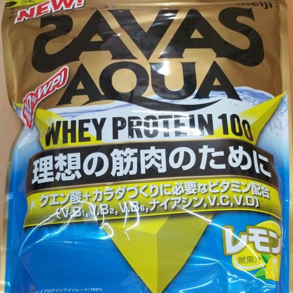 ザバス アクア ホエイプロテイン100 レモン風味 840g