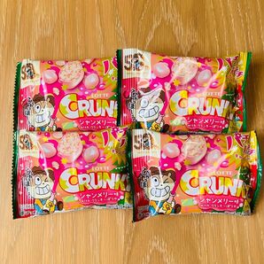 LOTTE CRUNKY シャンメリー味 4個セット