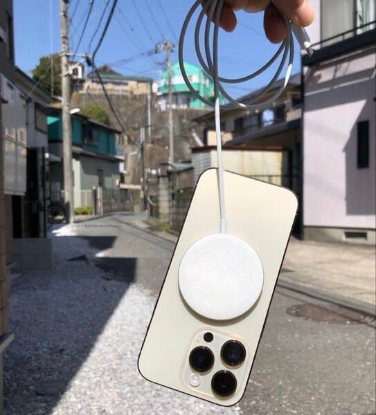 iPhone ワイヤレス充電器 MagSafe充電器 置くだけ充電 急速