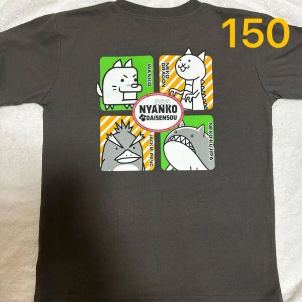 新品 にゃんこ大戦争 Tシャツ 150
