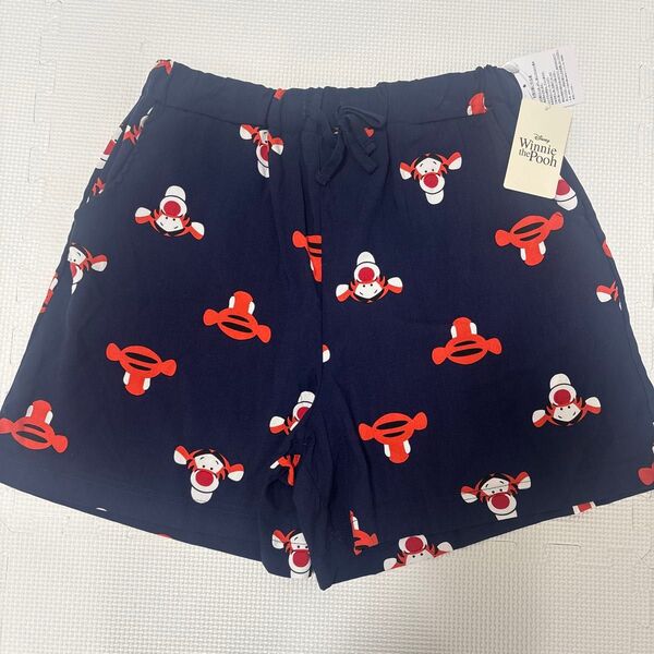 新品 ディズニー くまのプーさん ティガー ショートパンツ ステテコ Lサイズ