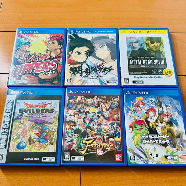 アッパーズ 閃乱カグラ メタルギアソリッド ドラゴンクエストビルダーズ デジモンストーリー など PS VITA PSVITA