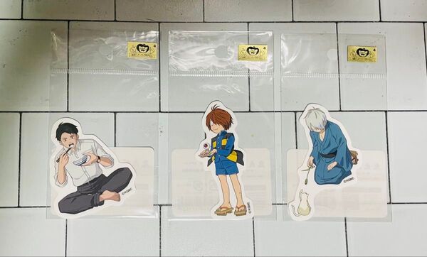 鬼太郎誕生ゲゲゲの謎東映アニメーション 限定対光・耐水 ステッカー■水木■鬼太郎&目玉おやじ■鬼太郎の父