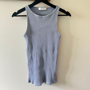 極美品 UNITED ARROWS タンクトップ ライトブルー