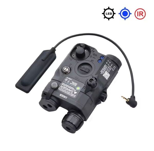 WADSN PEQ15 UHP ブルー 青&IR/LEDフラッシュライト BK